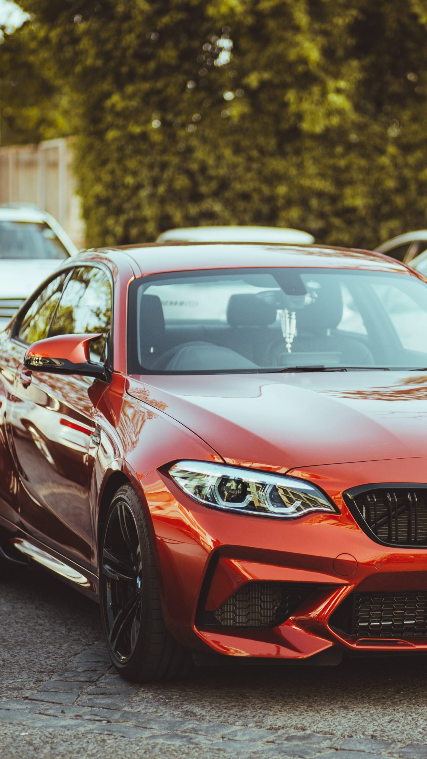 Red BMW