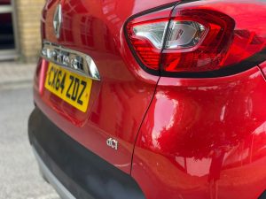 Renault Captur Back Close Up