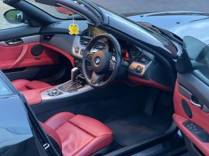 Black BMW Z4 Interior 3