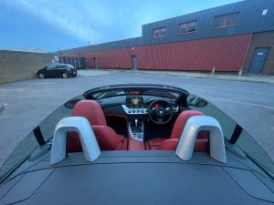 Black BMW Z4 Interior 2