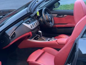 Black BMW Z4 Interior 4