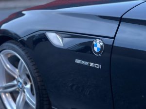 Black BMW Z4 Close Up