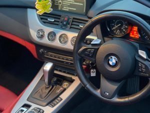 Black BMW Z4 Dash